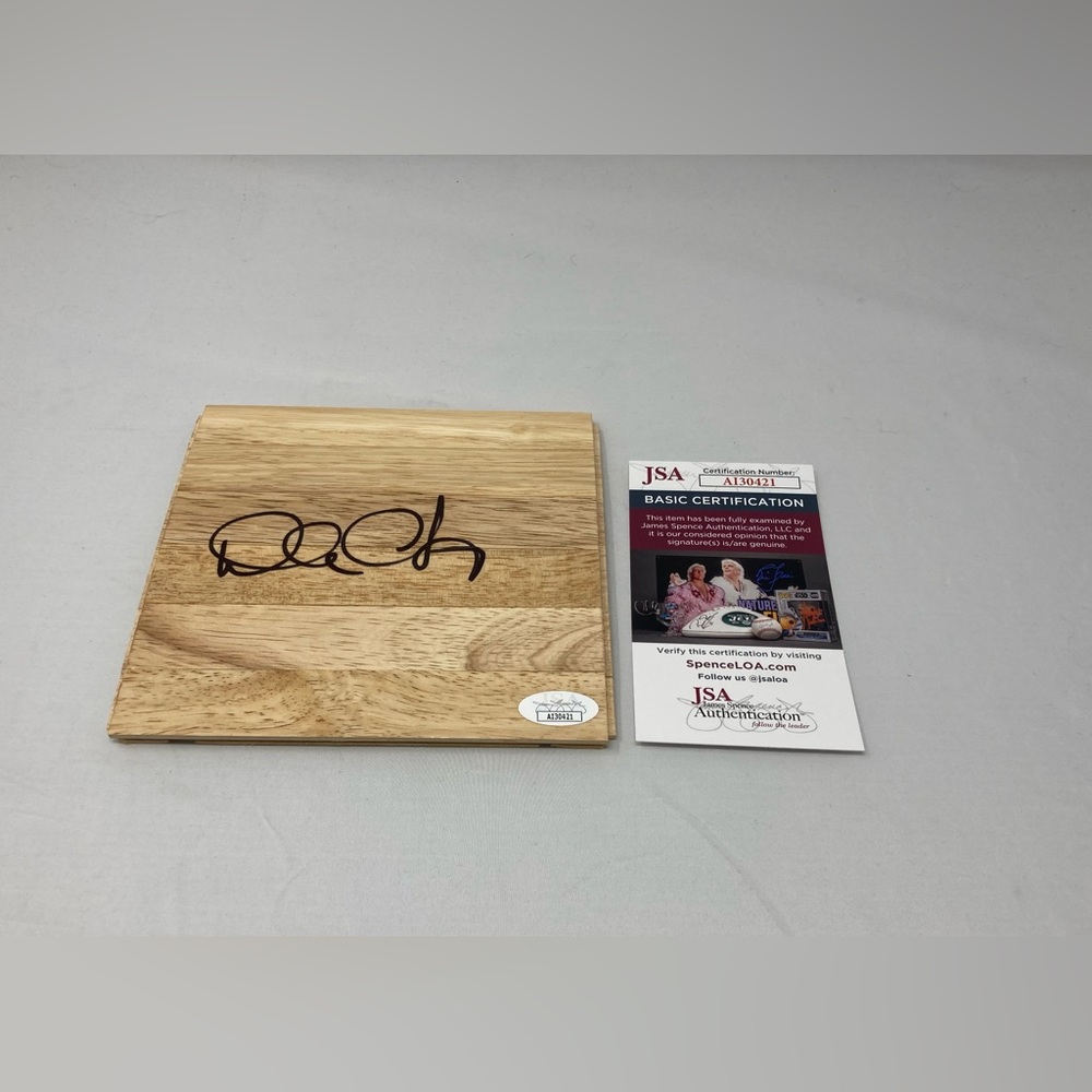 Doug Christie signed 6x6‎ Floor Sacramento Kings Lakers JSA COA